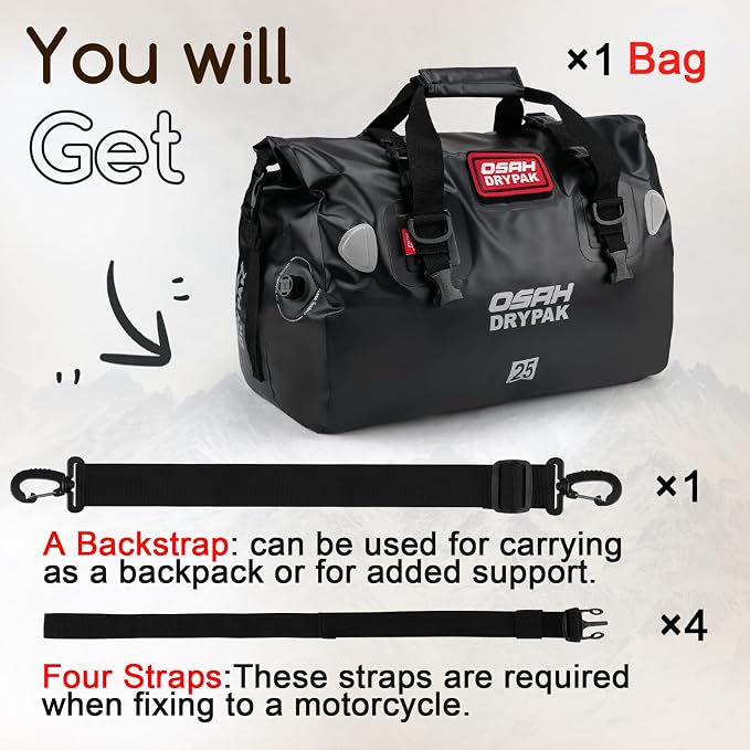 OSAH DRYPAK Waterproof Duffel Bag - Image 7