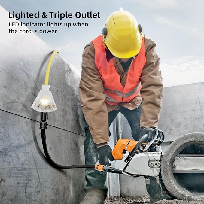 100 FT Outdoor Extension Cord - Image 8