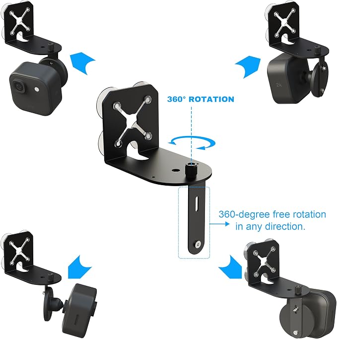 2-in-1 Metal Camera Mount for Blink Outdoor 4 & Blink Mini, （2026 Upgrade Big - Image 3