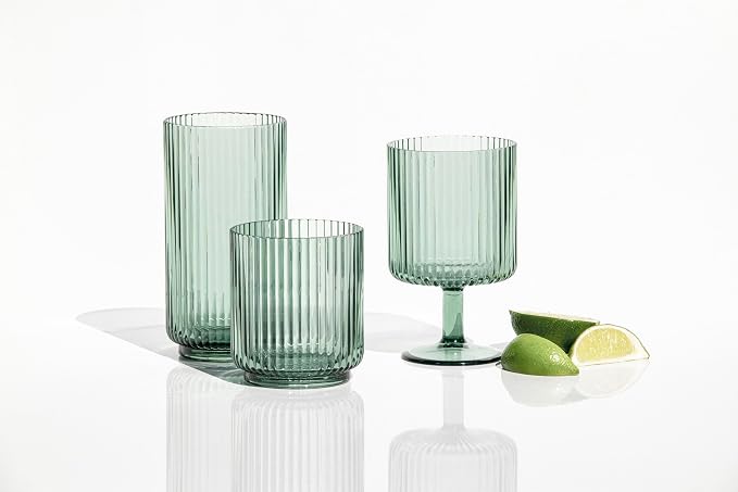 Mesa Acrylic Stacking Wine Glass - Image 4