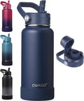 CIVAGO 32 oz Insulated Stainless Steel Water Bottle by CIVAGO