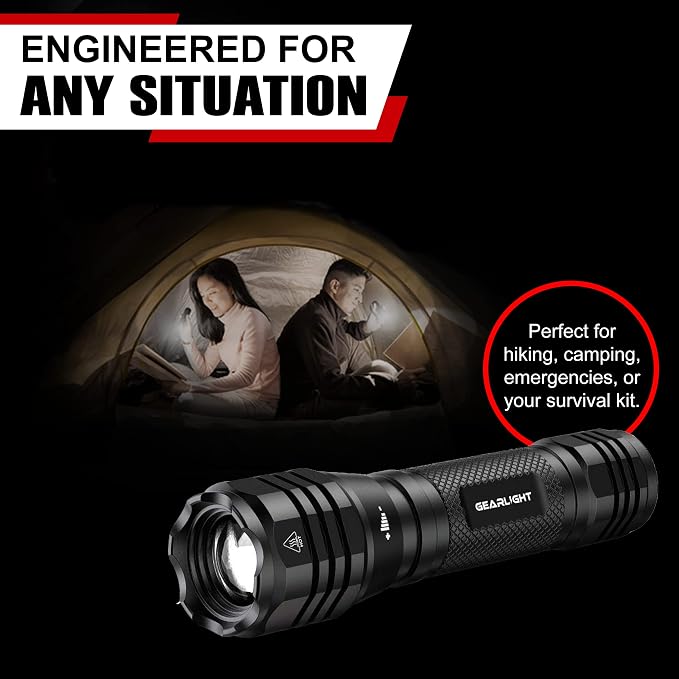 GearLight S1050 LED Flashlight High Lumens - Image 8