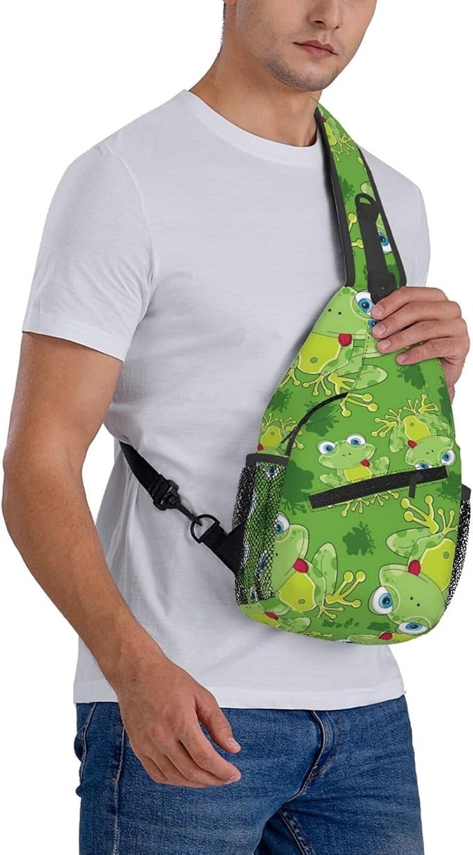Cute Frog Sling Bag For Women & Men - Image 8