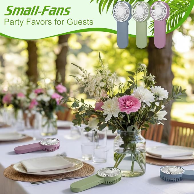 Sumind 36 Pcs Small Personal Portable Fan Mini Handheld Bulk 1 Speed Electric - Image 7