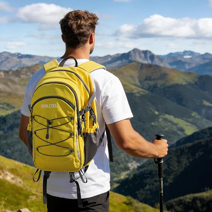RealCool Hiking Backpack for Men Women, 30L Lightweight Waterproof Travel - Image 6