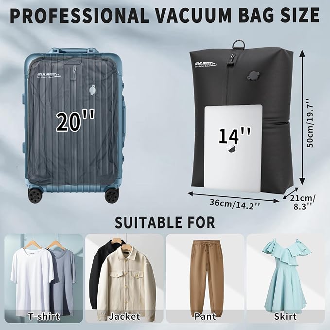 Reusable Vacuum Bags for Travel - Image 2