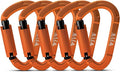 FVW Auto Locking Rock Climbing Carabiner Clips, Professional 25KN Heavy Duty by FVWELECTRICLUNCHBOX