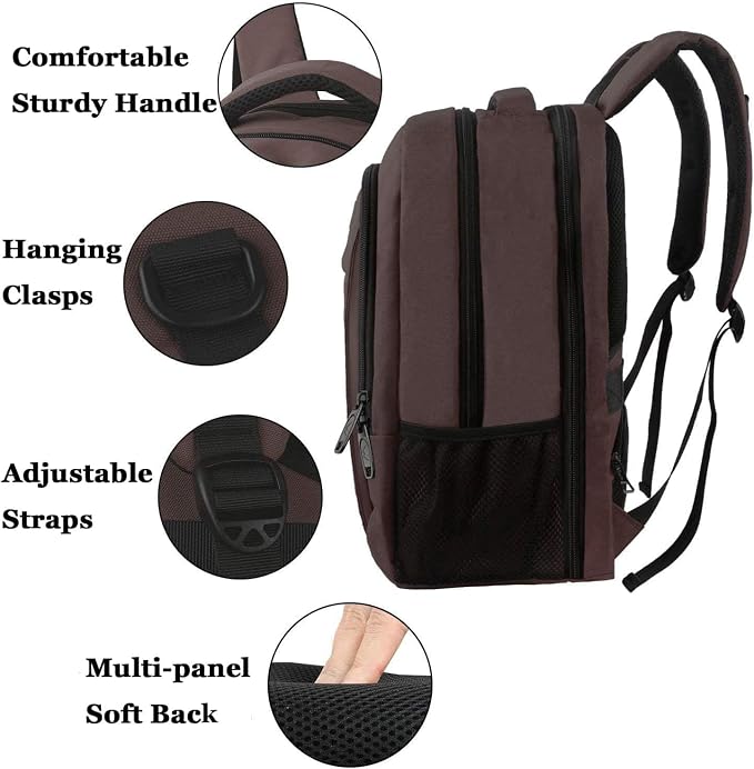 MATEIN Laptop Backpack, Extra Large TSA Friendly 17.3 Inch Travel Computer - Image 6