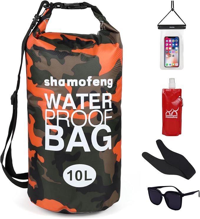 Waterproof Dry Bag 5L/10L/15L/20L/30L Roll Top Dry Storage Backpack by shamofeng