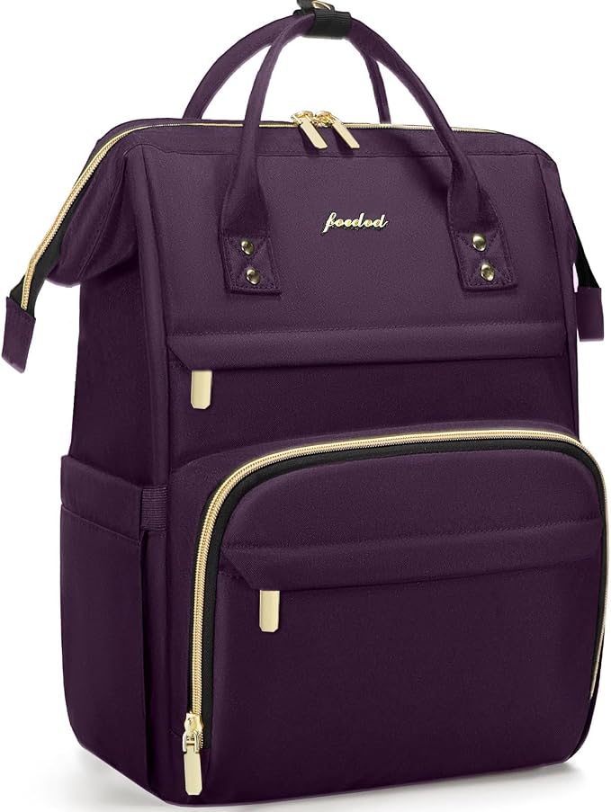 Focdod Laptop Backpack for Women Work Bags - Image 8