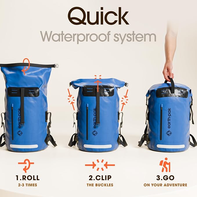 Earth Pak Waterproof Backpack - Image 6