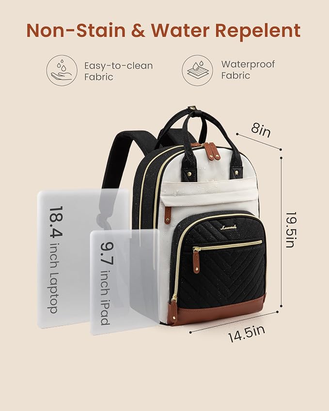 LOVEVOOK Laptop Backpack for Women - Image 4