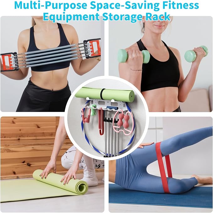 KHAMAL Multi-Purpose Gym Equipment Storage Rack - Image 2
