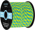 Paracord 240lb - Diameter 2mm Micro Utility Cord -3 Strand Parachute Spool Cord by LUYADIN