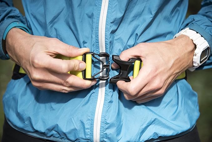 Nathan Peak Running Hydration Waist Pack Belt w/ Speed Draw Flask Water Bottle - Image 6