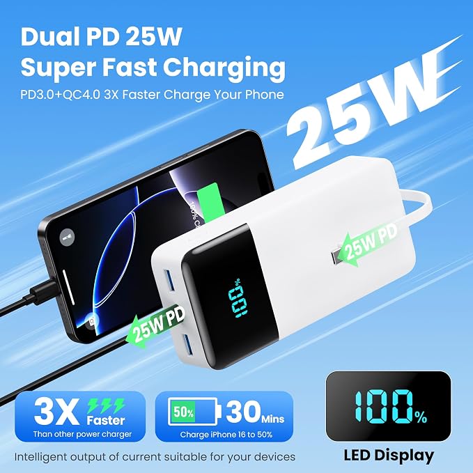 Portable Charger 50800mAh Power Bank - Image 4