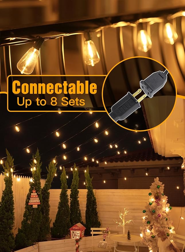 Ollny Outdoor String Lights 120FT - Image 4