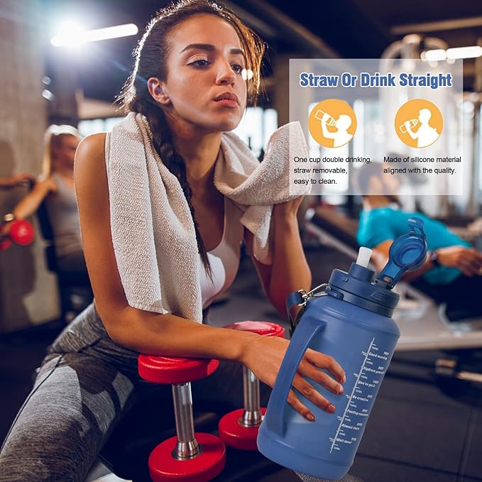 Collapsible Water Bottles, 2L/64OZ travel water bottle Bottle - Image 2