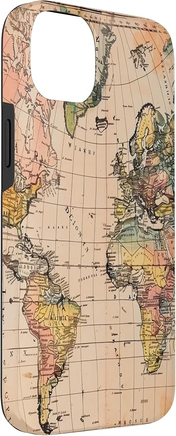 World Map, Old Map of the World Case - Image 3