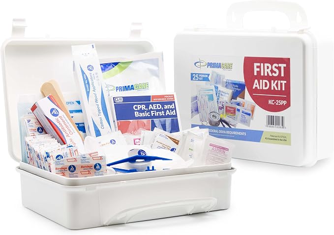 Primacare KC-25PP 25 Person Compact First Aid Kit by Primacare
