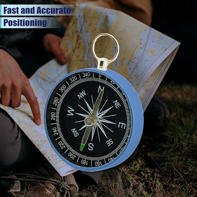 Pocket Compass, 2 Pieces Mini Compass - Image 7