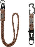 DDOUT Heavy Duty Paracord Lanyard 550 Paracord Braided Keychain by DDOUTOutdoor