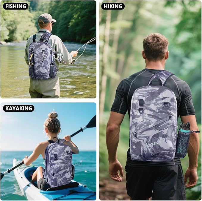THKFISH IPX8 Waterproof Fishing Backpack - Image 3