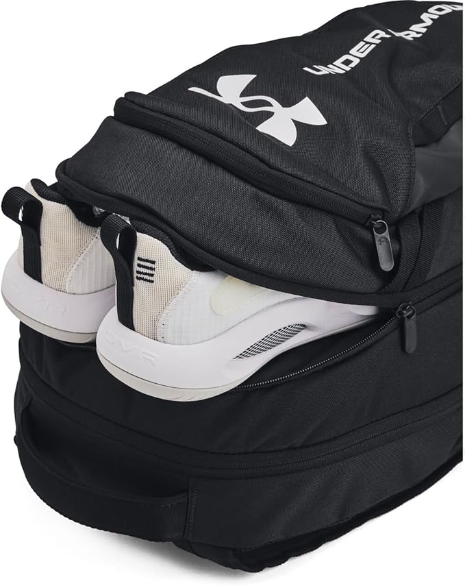 Under Armour Unisex-Adult Hustle 6.0 Backpack, One Size Fits Most - Image 4