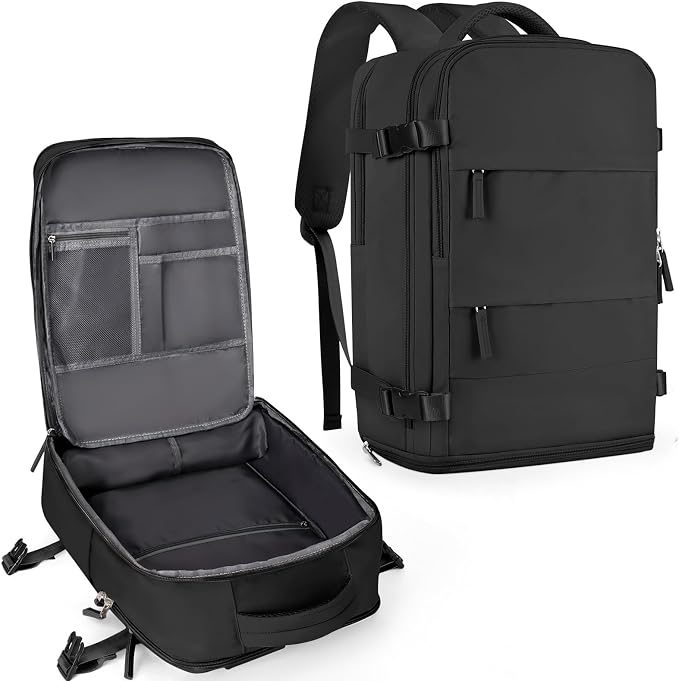 coowoz Large Travel Backpack For Women Men, Carry On Backpack Flight Approved by coowoz