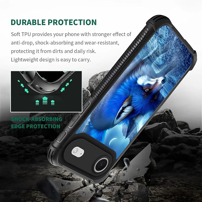 for iPhone 17 Air Case, for MagSafe Graphic Design for Girl Boy Soft Silicone - Image 6
