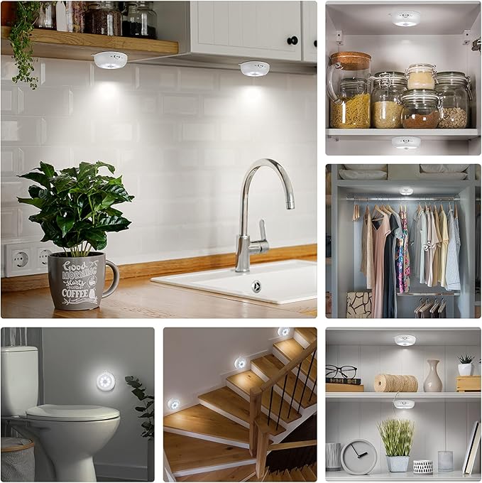 Reoshine Motion Sensor Light Indoor, Under Cabinet Light, Ceiling Lights - Image 7