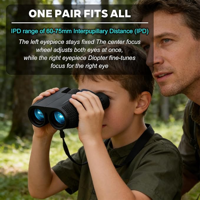 Realis 10x25 Compact Binoculars - Image 4