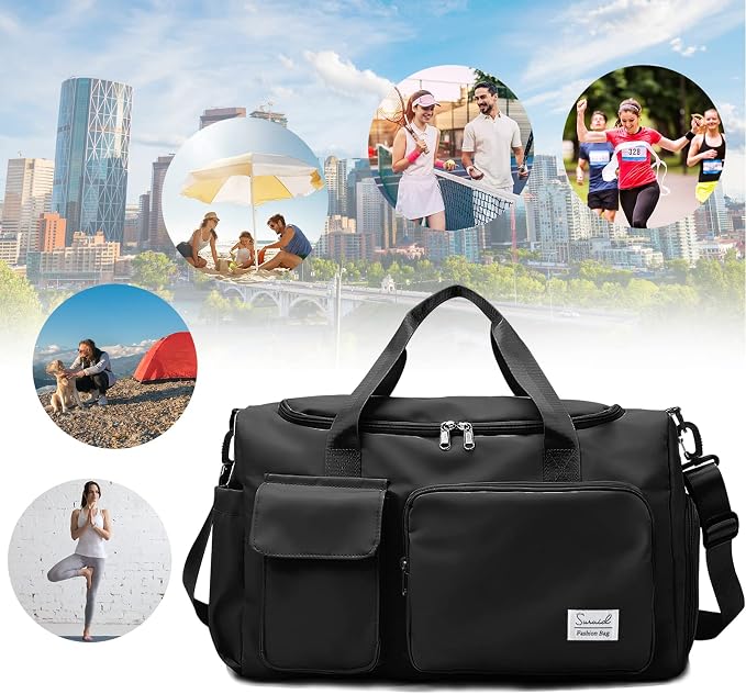 Suruid Sports Gym Duffel Bag - Image 8