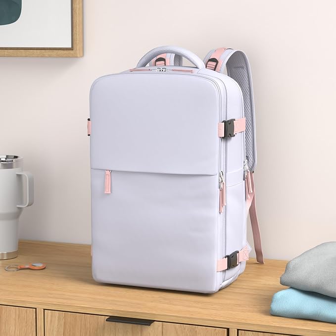 coofay Travel Backpack For Women Airline Approved Carry On Backpack Flight - Image 2