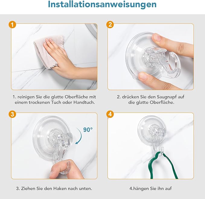 Suction Hooks 4 Packs - Image 6