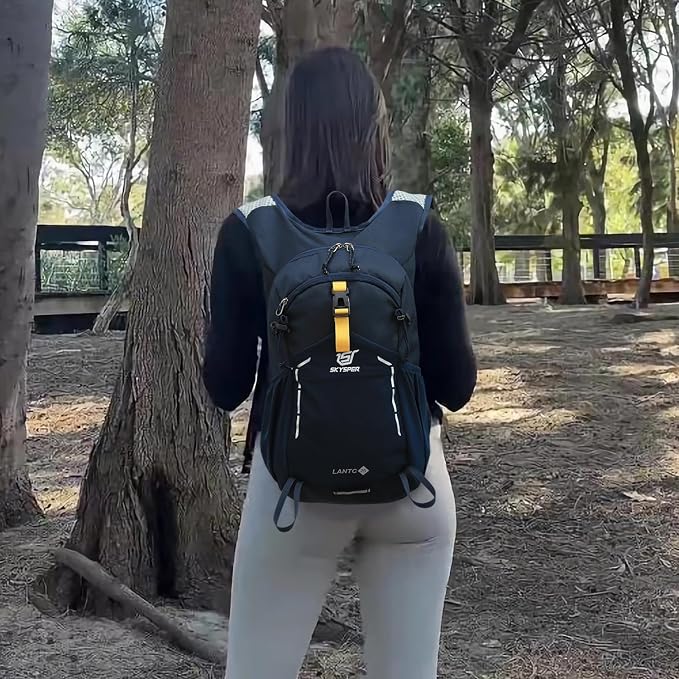 SKYSPER Small Hiking Backpack - 25L Travel Daypack Lightweight Bag Water - Image 6