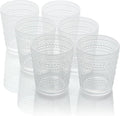 Santa Fe Clear Set of 6 Premium Acrylic DOF Glasses 16 oz – Unbreakable by CERTIFIEDINTERNATIONAL