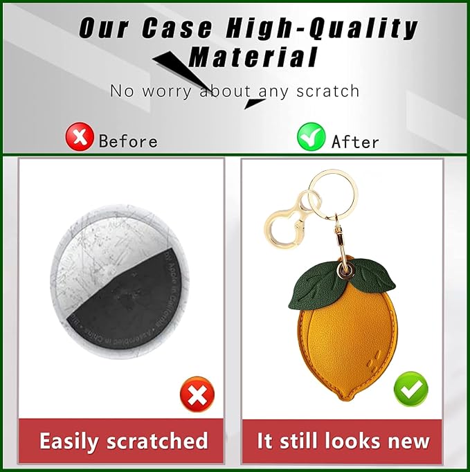 Leather Keychain Holder Case Compatible - Image 4