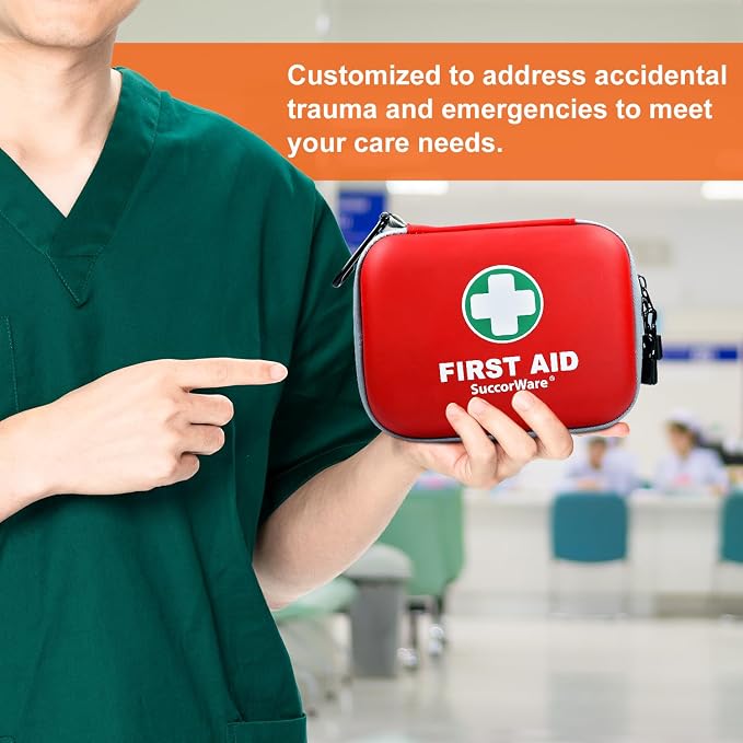 SuccorWare 150 Pieces Mini First Aid Kit - Image 6