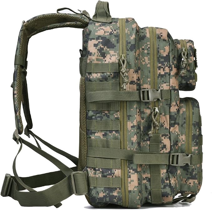 REEBOW GEAR Military Tactical Backpack Large Army 3 Day Assault Pack Molle Bag - Image 4