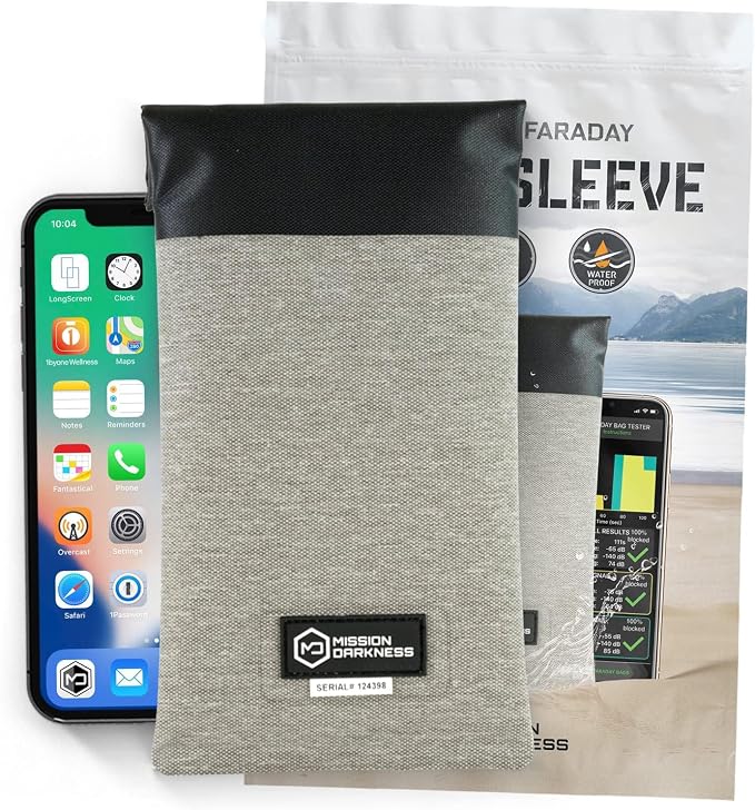 Mission Darkness Dry Shield Faraday Phone Sleeve // Slim Waterproof Dry Bag - Image 8