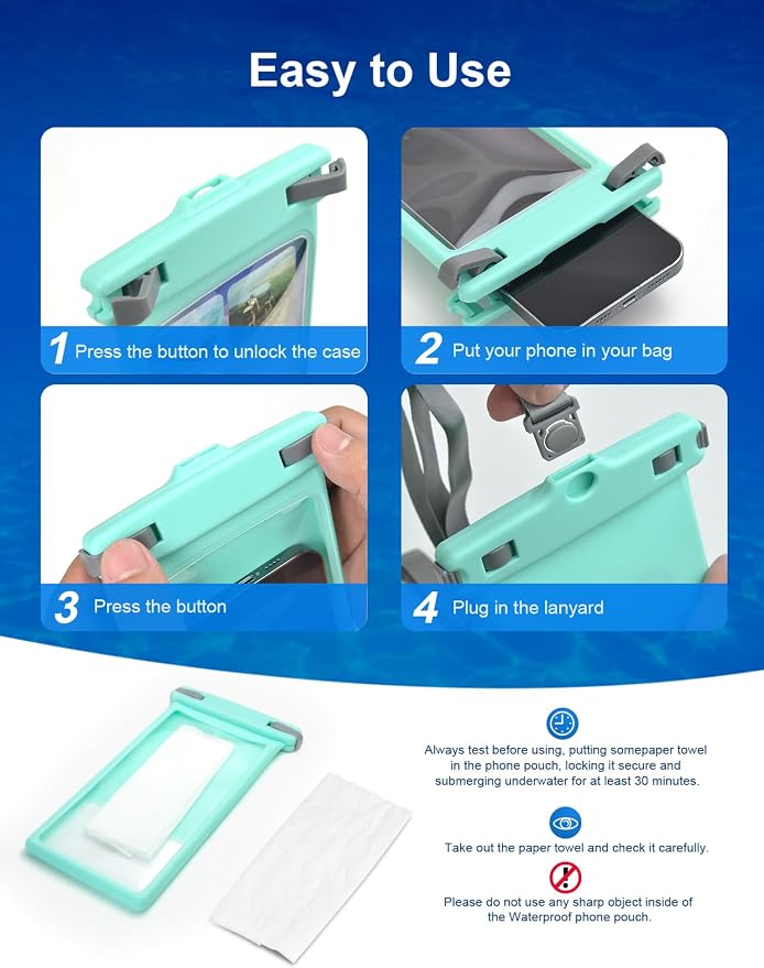 wellhouse Waterproof Phone Pouch, Waterproof Phone Case - Image 6