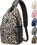 Pritent Crossbody Bags for Women Men Trendy Sling Bag Backpack Casual Chest Bag by Pritent