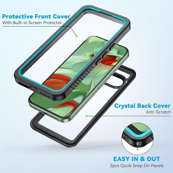 Lanhiem for Pixel 9 Case, IP68 Waterproof Dustproof Case - Image 3