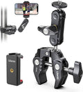 ULANZI Super Clamp Camera Clamp Mount Monitor 360° Ballhead Magic Arm Double by ulanzi