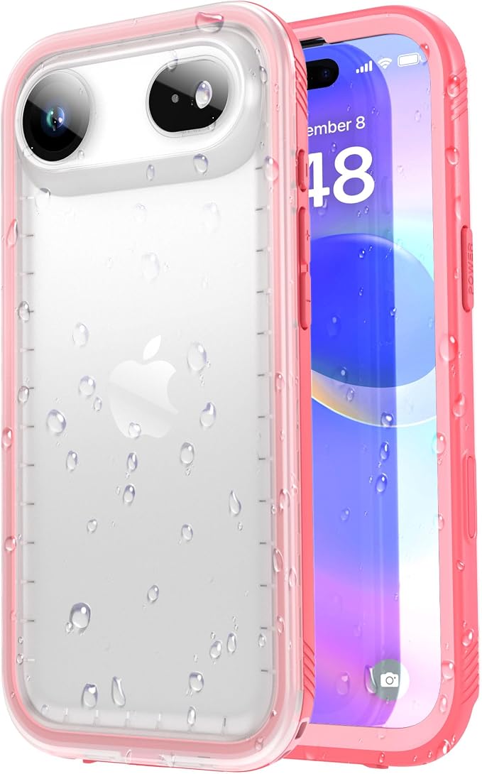 SPORTLINK for iPhone Air Case, IP68 Waterproof Military Protective Full Body by SPORTLINK