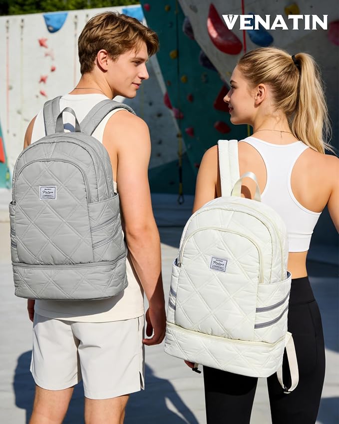 Gym Backpack for Women Men, Lightweight Gym Bag - Image 2