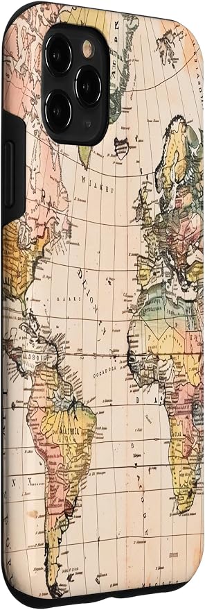 World Map, Old Map of the World Case - Image 3