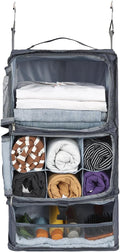 Surblue Hanging Shelves Travel Storage Bag Compression Packing Cube by SURBLUE