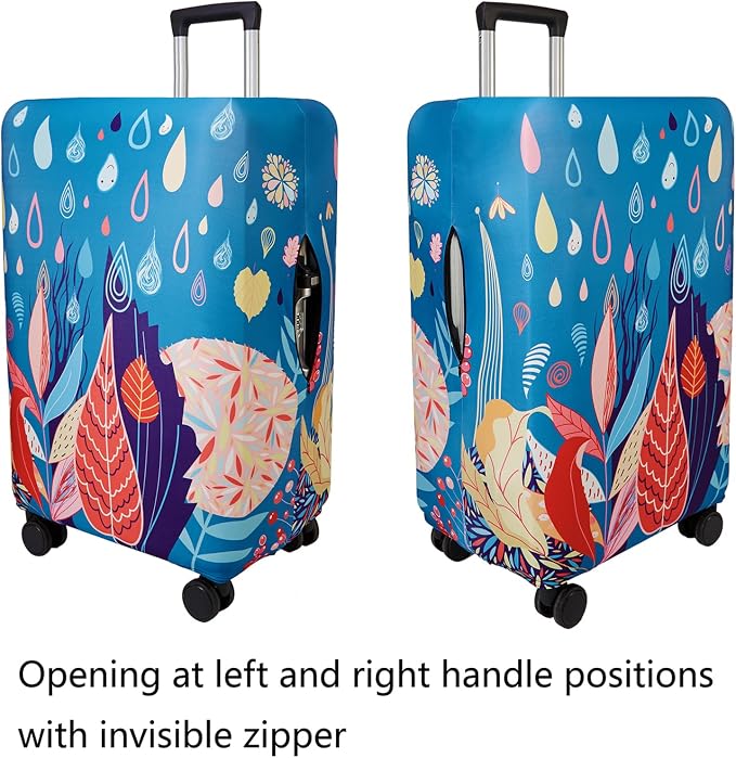 WUJIAONIAO Travel Luggage Cover Baggage Suitcase Cover Protector Skins 18-32 - Image 2